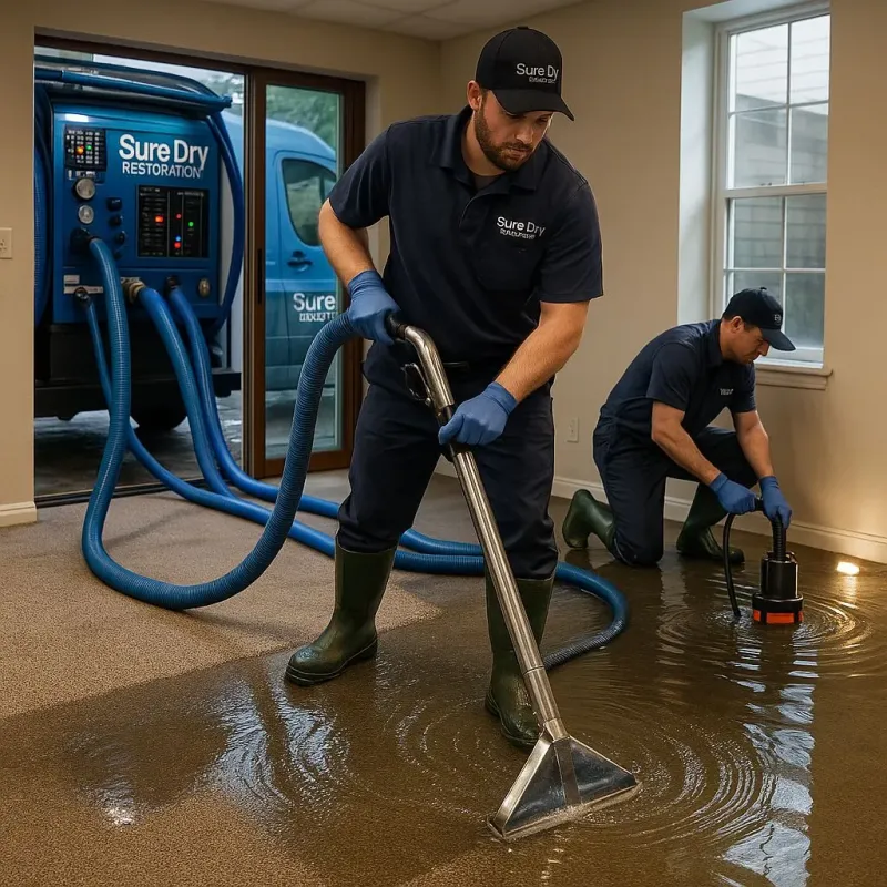 Water Extraction and Removal process in Candler County, GA